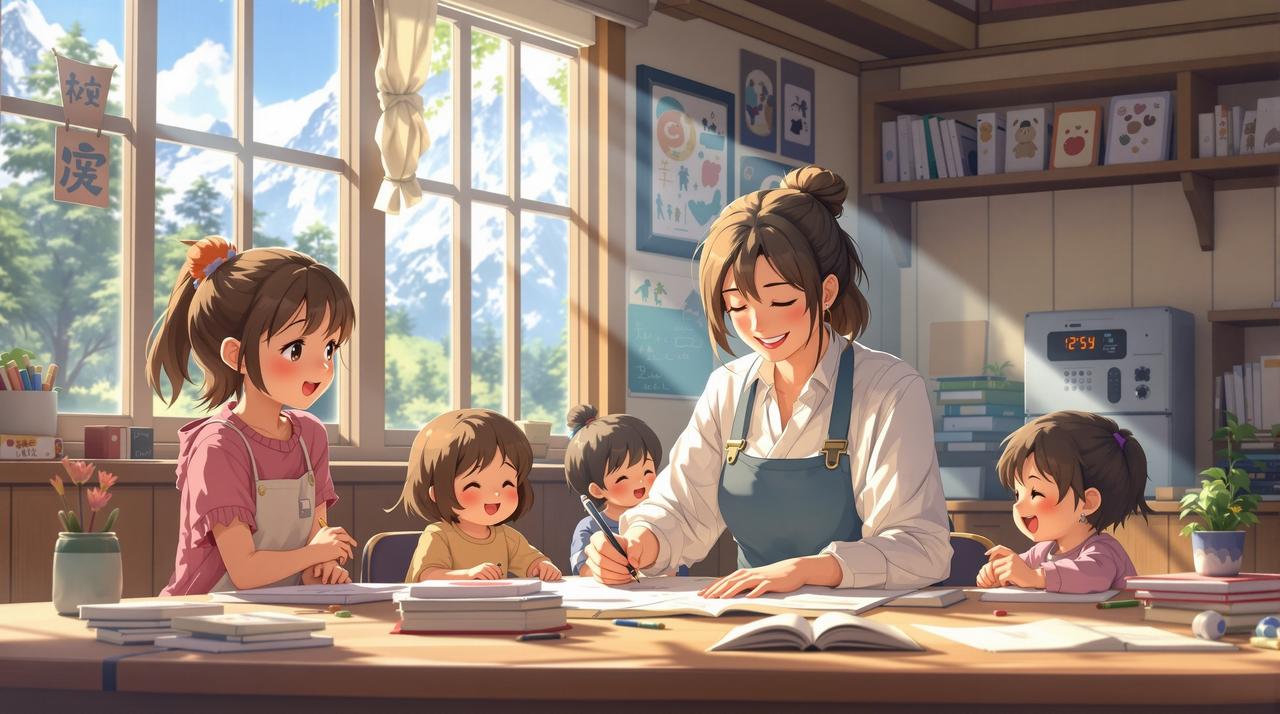 日本短剧客户案例 - 公益动画短片《微光》—— 山区儿童教育关爱项目