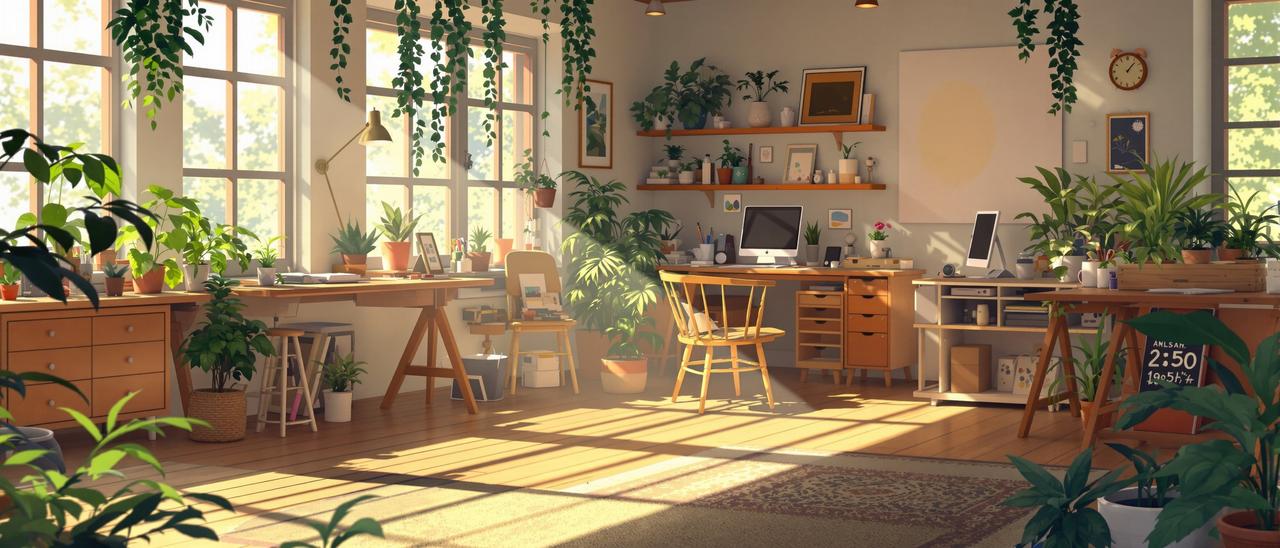 日本短剧工作室温馨创作环境